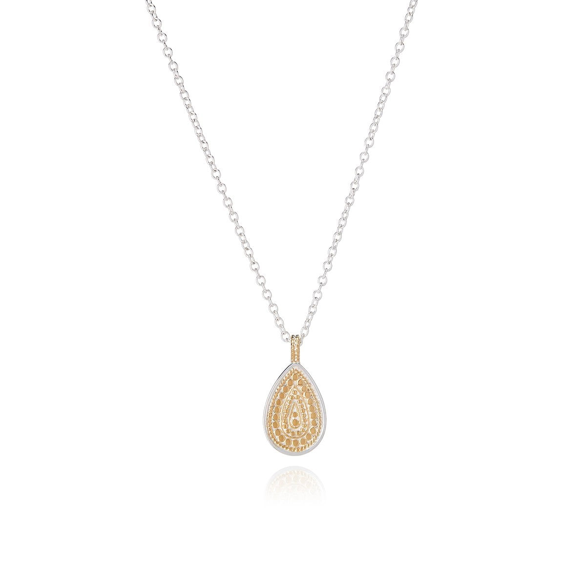 Anna Beck Beaded Single Drop Pendant Reversible Necklace, 16-18 inch