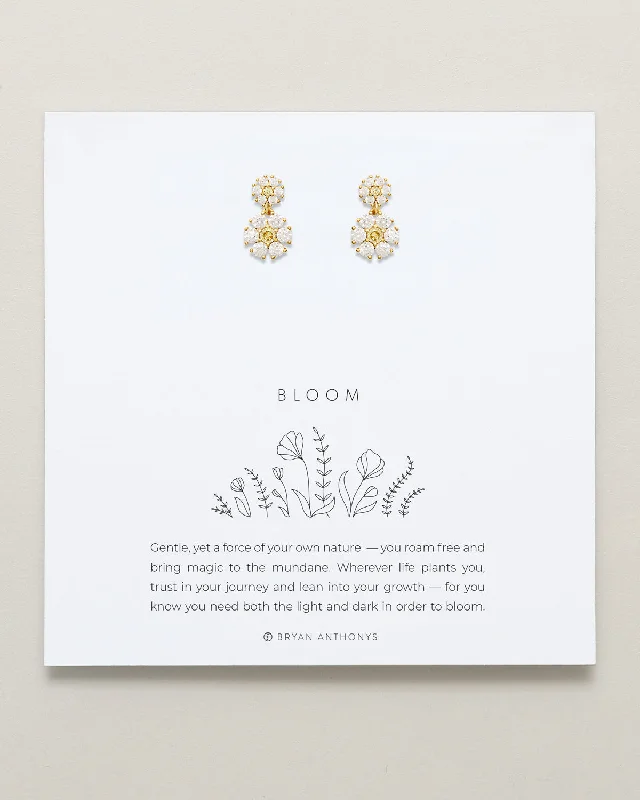 Bloom Drop Earrings