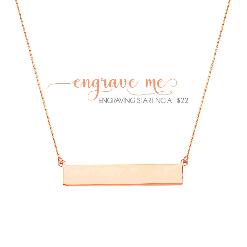 Basics Rose Gold Necklace