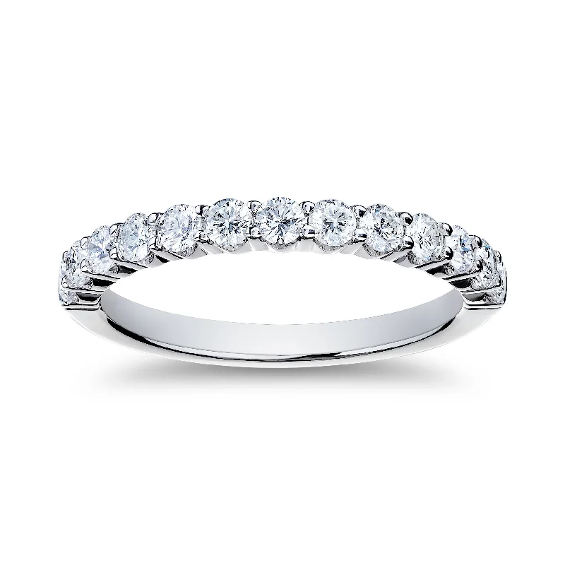 Bremer Jewelry Half Anniversary Diamond Wedding Ring in Platinum (0.72ctw)