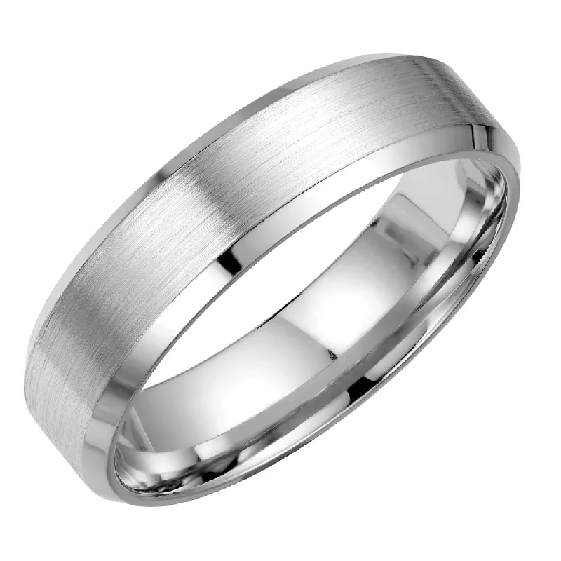 CrownRing Classic 6mm Wedding Ring in Platinum