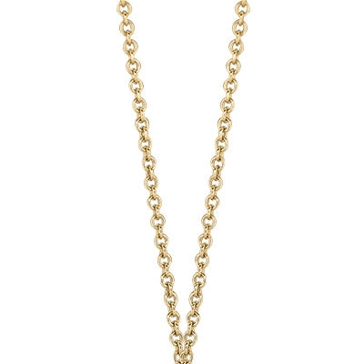 Doves 18K Yellow Gold Chain Necklace, 18 inch