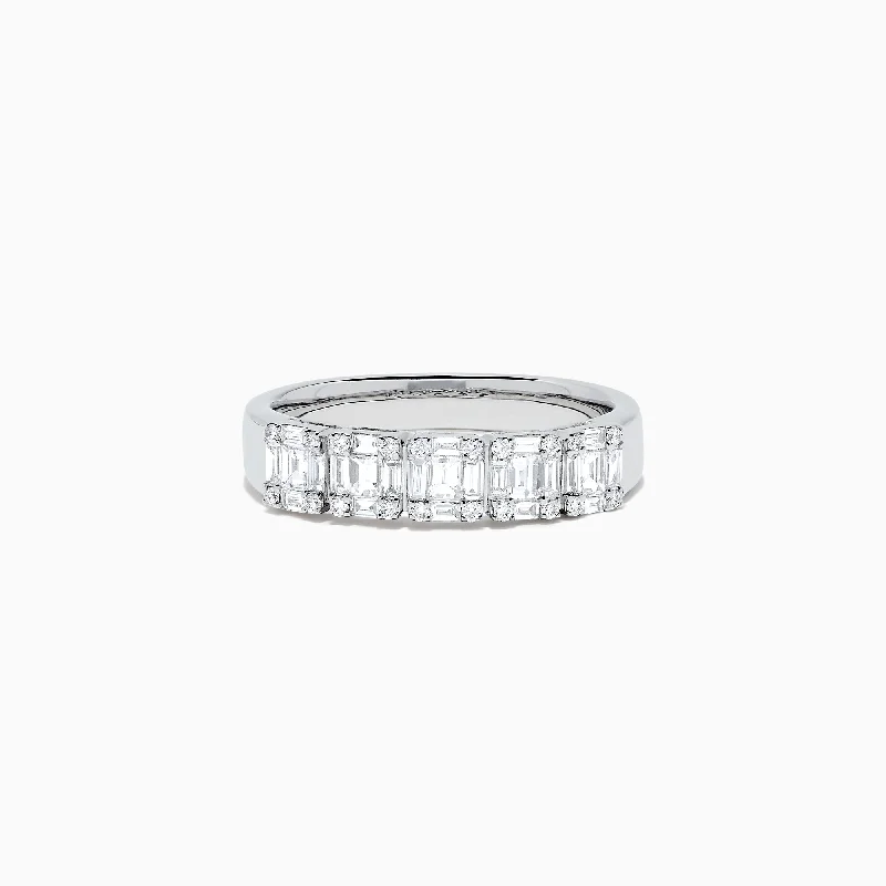 Classique 14K White Gold Diamond Band, 0.65 TCW