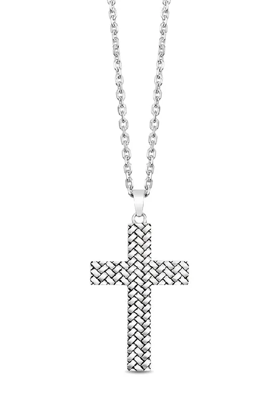 Men's 925 Sterling Silver Cross Pendant