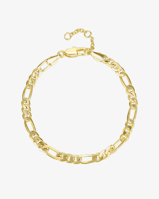 Figaro Chain Bracelet