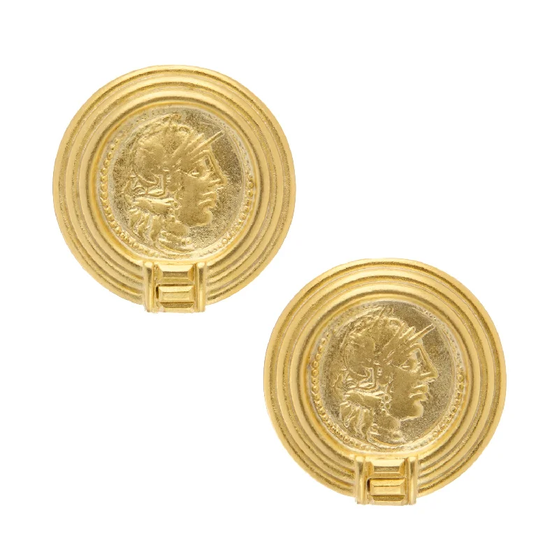 Roma Coin Studs