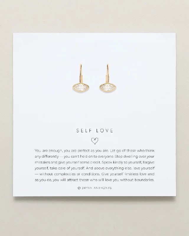 Self Love Marquise Drop Earrings