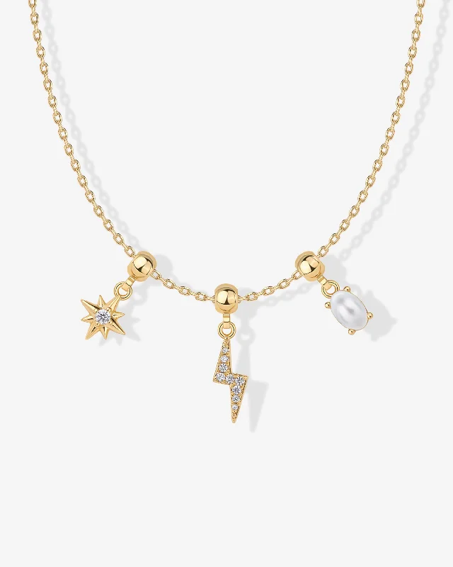 Whimsy Celestial Charm Necklace