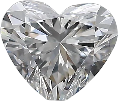 0.5 Carat E SI1 Heart Natural Diamond