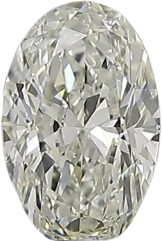 0.5 Carat I IF Oval Natural Diamond