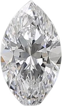 0.54 Carat D VS2 Marquise Natural Diamond