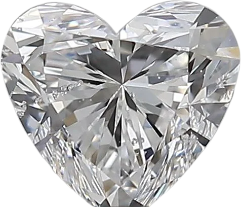 0.59 Carat D SI2 Heart Natural Diamond