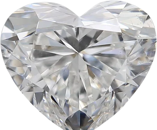 0.7 Carat F SI1 Heart Natural Diamond