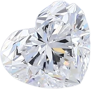 0.78 Carat D VS1 Heart Natural Diamond