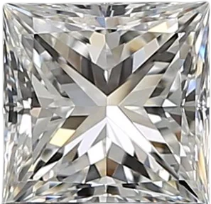 0.8 Carat G VVS1 Princess Natural Diamond