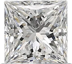 0.81 Carat G VVS1 Princess Natural Diamond