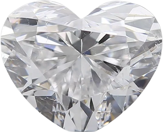 0.84 Carat D SI1 Heart Natural Diamond