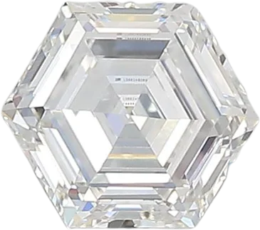 0.9 Carat E vvs2 HEXAGON Lab Diamond