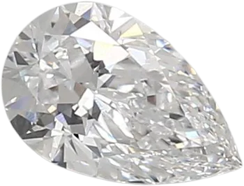 0.9 Carat D vvs2 Pear Lab Diamond