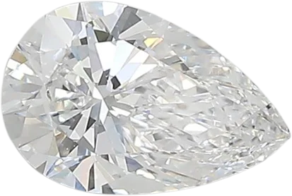 0.9 Carat D vvs2 Pear Lab Diamond