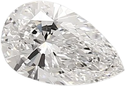 0.9 Carat E vvs2 Pear Lab Diamond