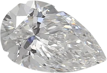 0.98 Carat D vs2 Pear Lab Diamond