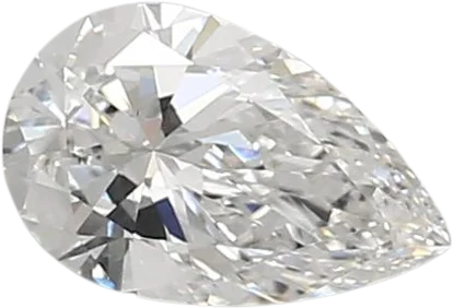 0.98 Carat E vvs2 Pear Lab Diamond