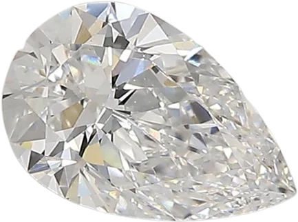 0.99 Carat D vvs2 Pear Lab Diamond