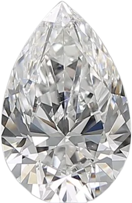 1.01 Carat E SI1 Pear Natural Diamond