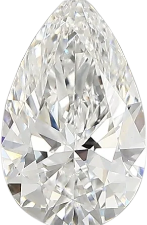 1.01 Carat E vvs2 Pear Lab Diamond