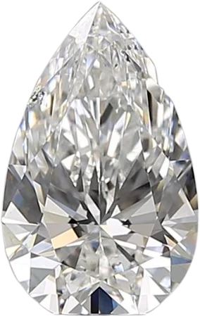 1.02 Carat E SI1 Pear Natural Diamond