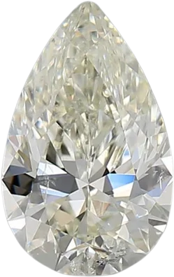 1.02 Carat L SI2 Pear Natural Diamond