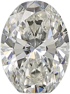 1.03 Carat I VVS2 Oval Natural Diamond