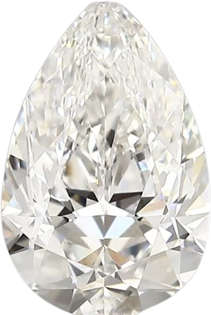 1.06 Carat F vvs2 Pear Lab Diamond