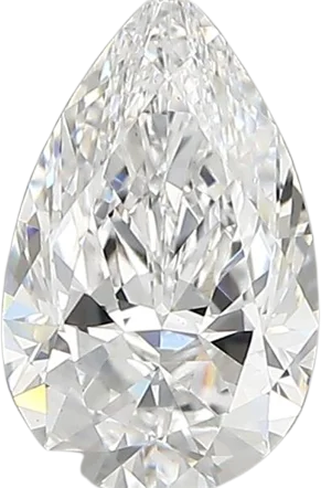 1.07 Carat D vs1 Pear Lab Diamond