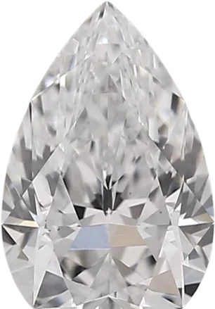 1.08 Carat D vs2 Pear Lab Diamond