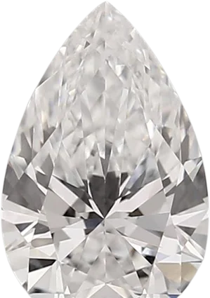 1.08 Carat D vvs1 Pear Lab Diamond