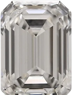 1.1 Carat F vvs2 Emerald Lab Diamond