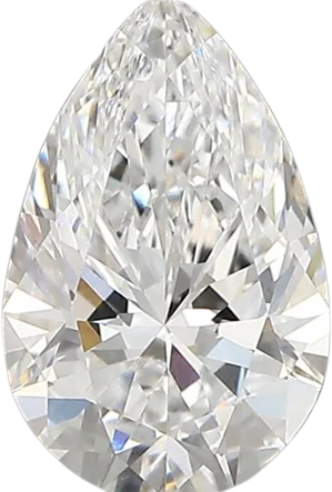 1.1 Carat D vvs1 Pear Lab Diamond