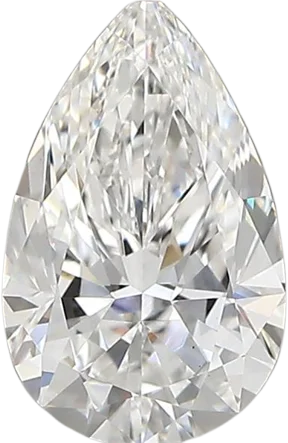 1.13 Carat E vs1 Pear Lab Diamond