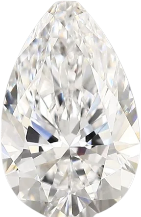 1.17 Carat D vvs2 Pear Lab Diamond