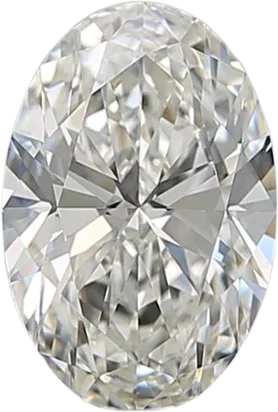 1.21 Carat H IF Oval Natural Diamond