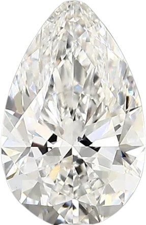 1.24 Carat E vvs2 Pear Lab Diamond