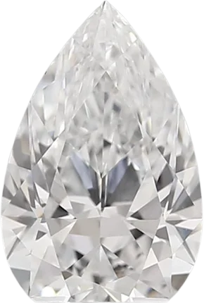 1.25 Carat D vvs1 Pear Lab Diamond