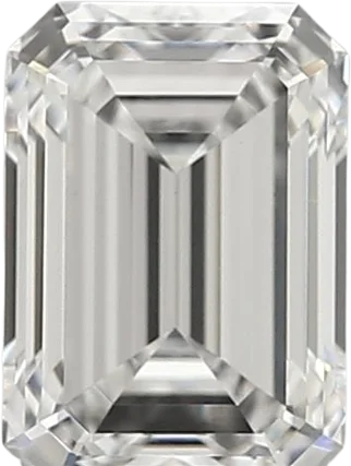 1.29 Carat D vvs2 Emerald Lab Diamond