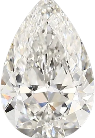 1.32 Carat F vvs1 Pear Lab Diamond