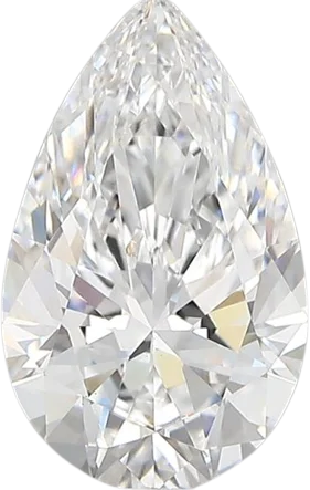 1.37 Carat D vs1 Pear Lab Diamond