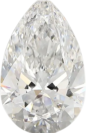 1.37 Carat E vvs2 Pear Lab Diamond