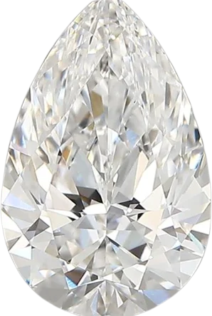 1.39 Carat D vvs2 Pear Lab Diamond