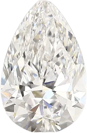 1.43 Carat E vvs1 Pear Lab Diamond